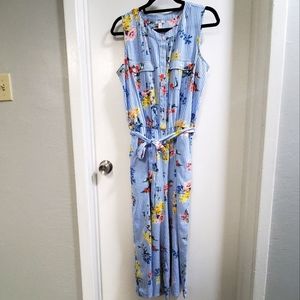Floral jumpsuit